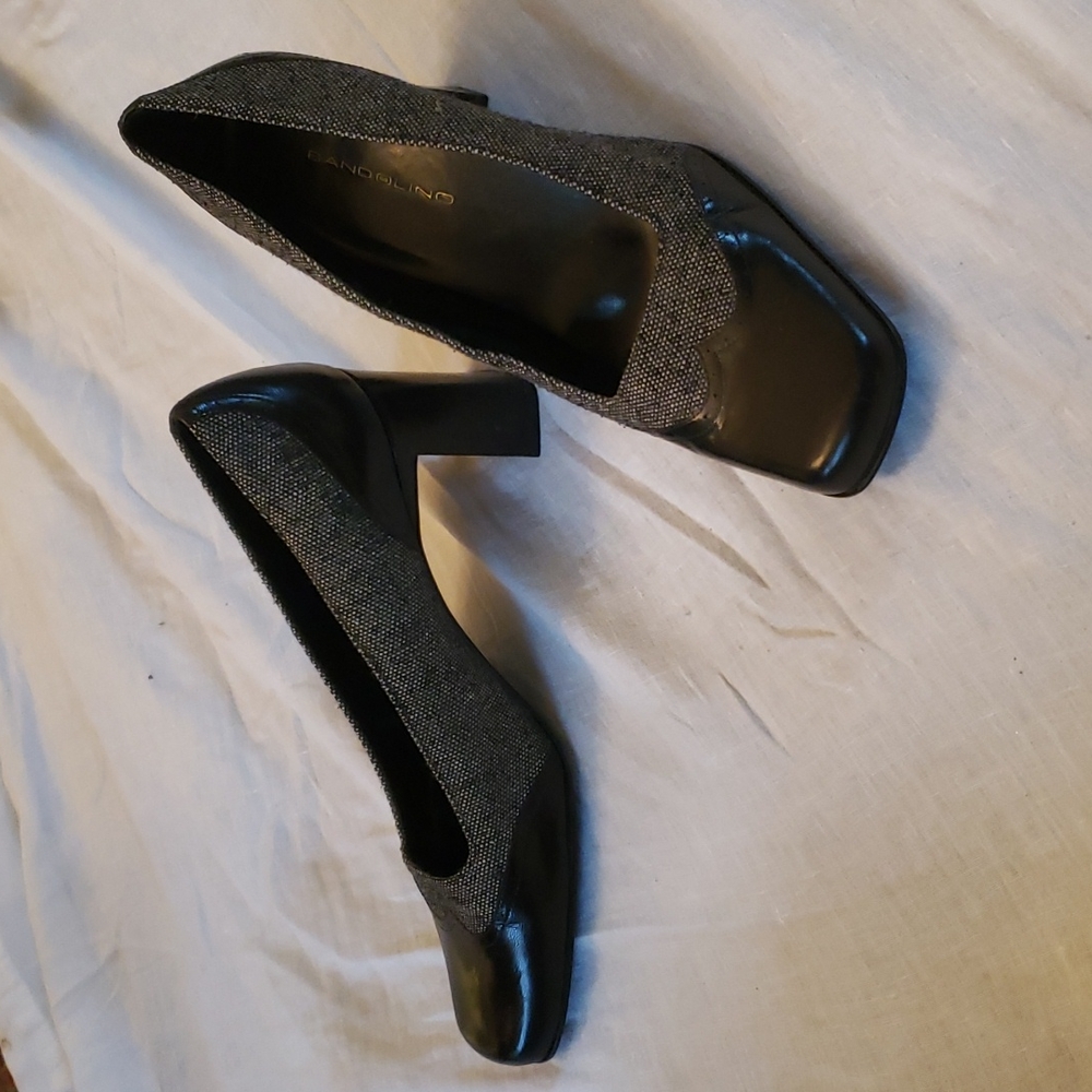 Vintage saddle shoe heels